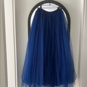 Little Mistress Tulle Blue Skirt